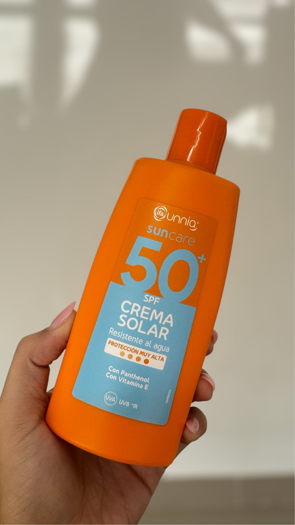 Crema solar Unnia Suncare SPF 50+