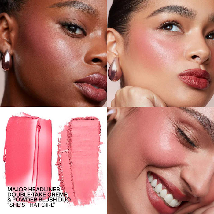 PATRICK TA Major Headlines Double-Take Crème & Powder Blush Duo