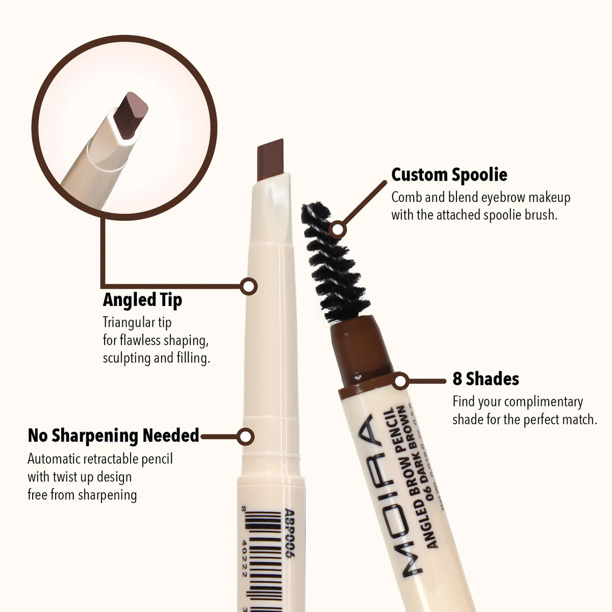 Moira Angled Brow Pencil