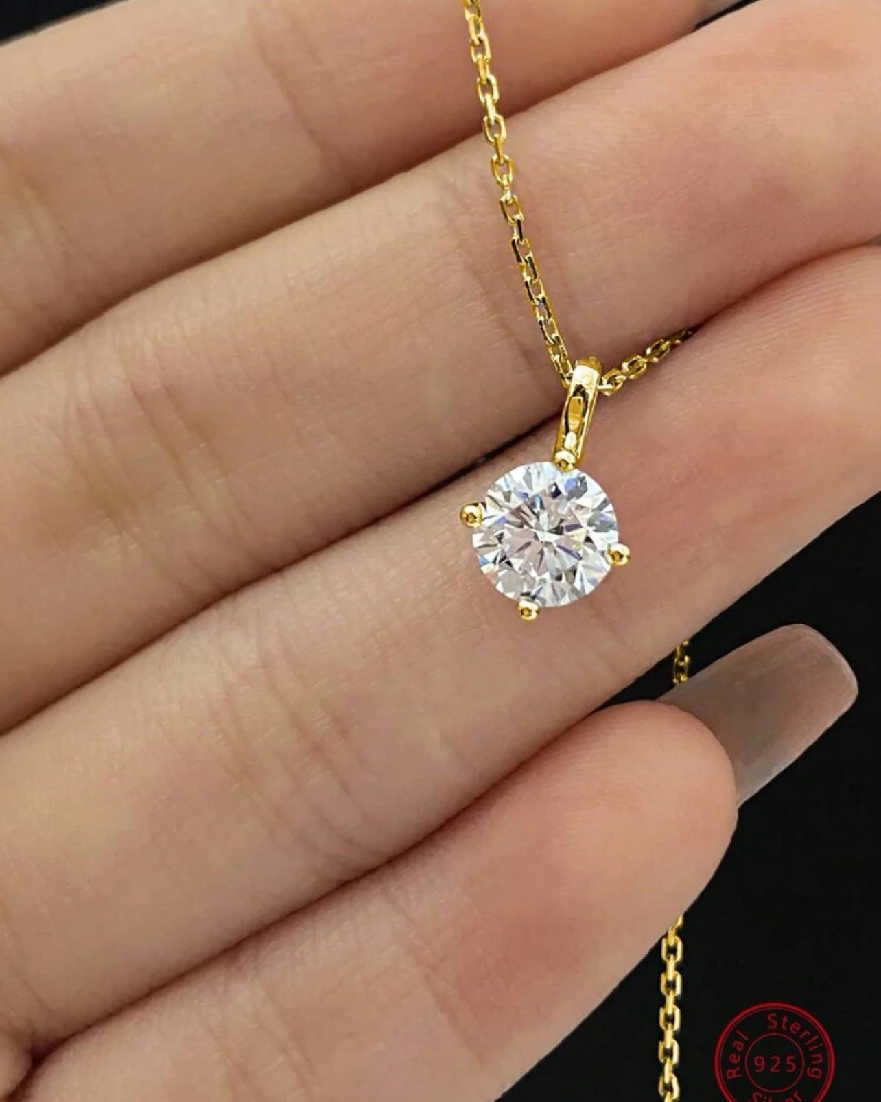 Orbit necklace - Golden