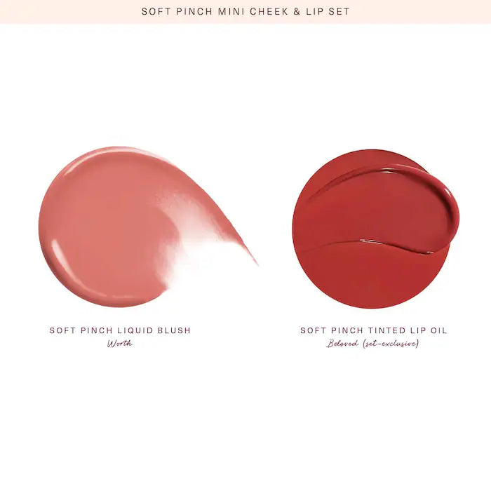 Rare Beauty by Selena Gomez
Mini Soft Pinch Liquid Blush and Lip Oil Set