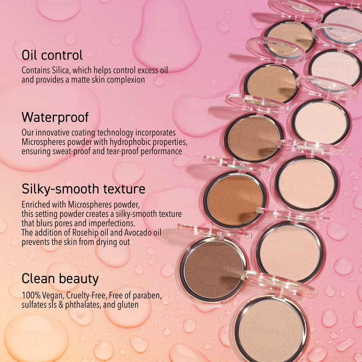 Moira Soft Focus Waterproof Setting Powder