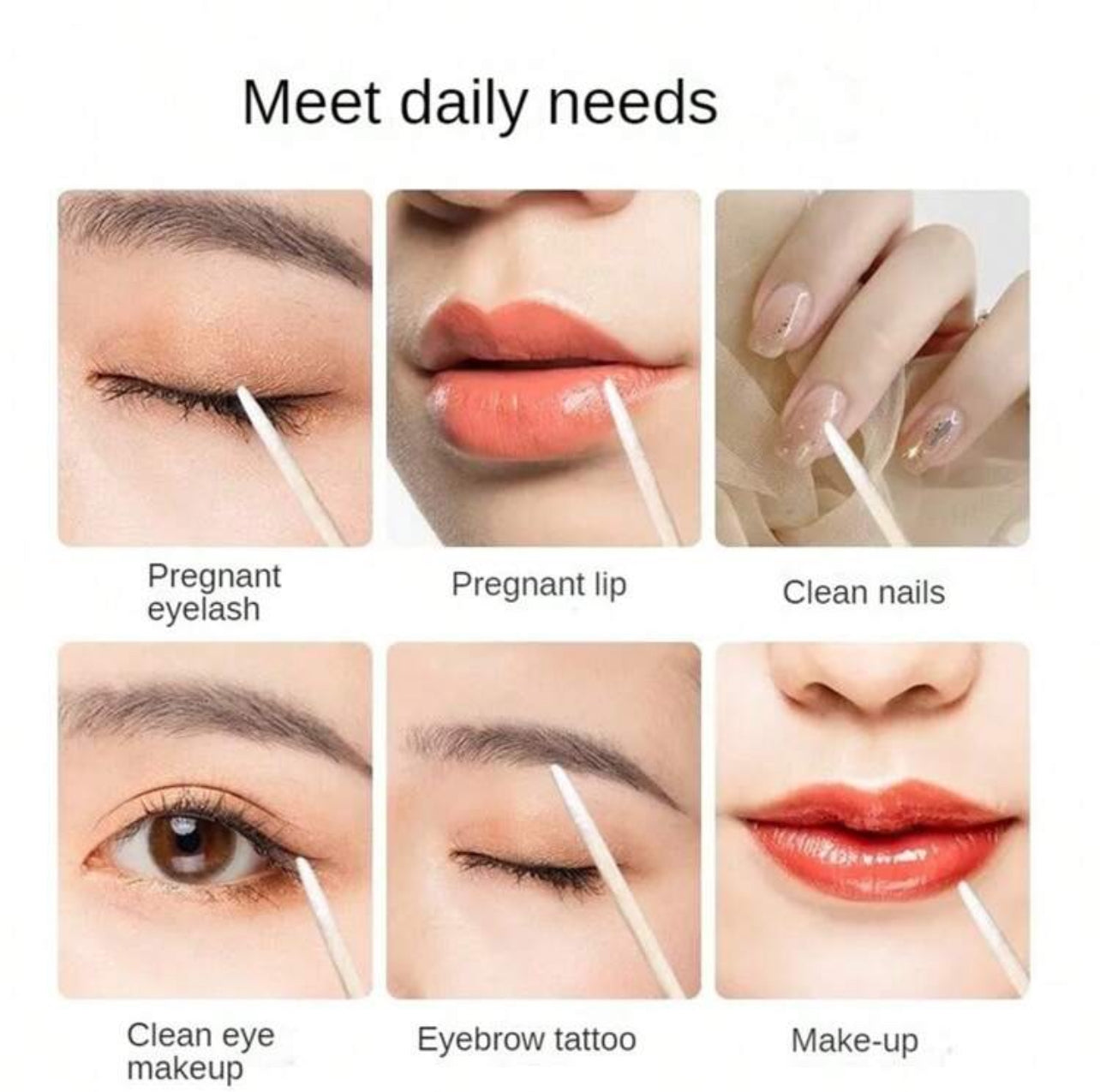 Pack de hisopos ultra pequeños