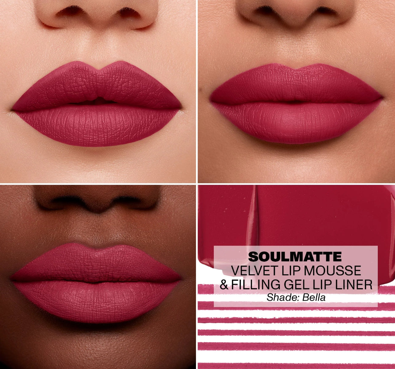 Morphe Soulmatte Velvet Lip Mousse - Bella