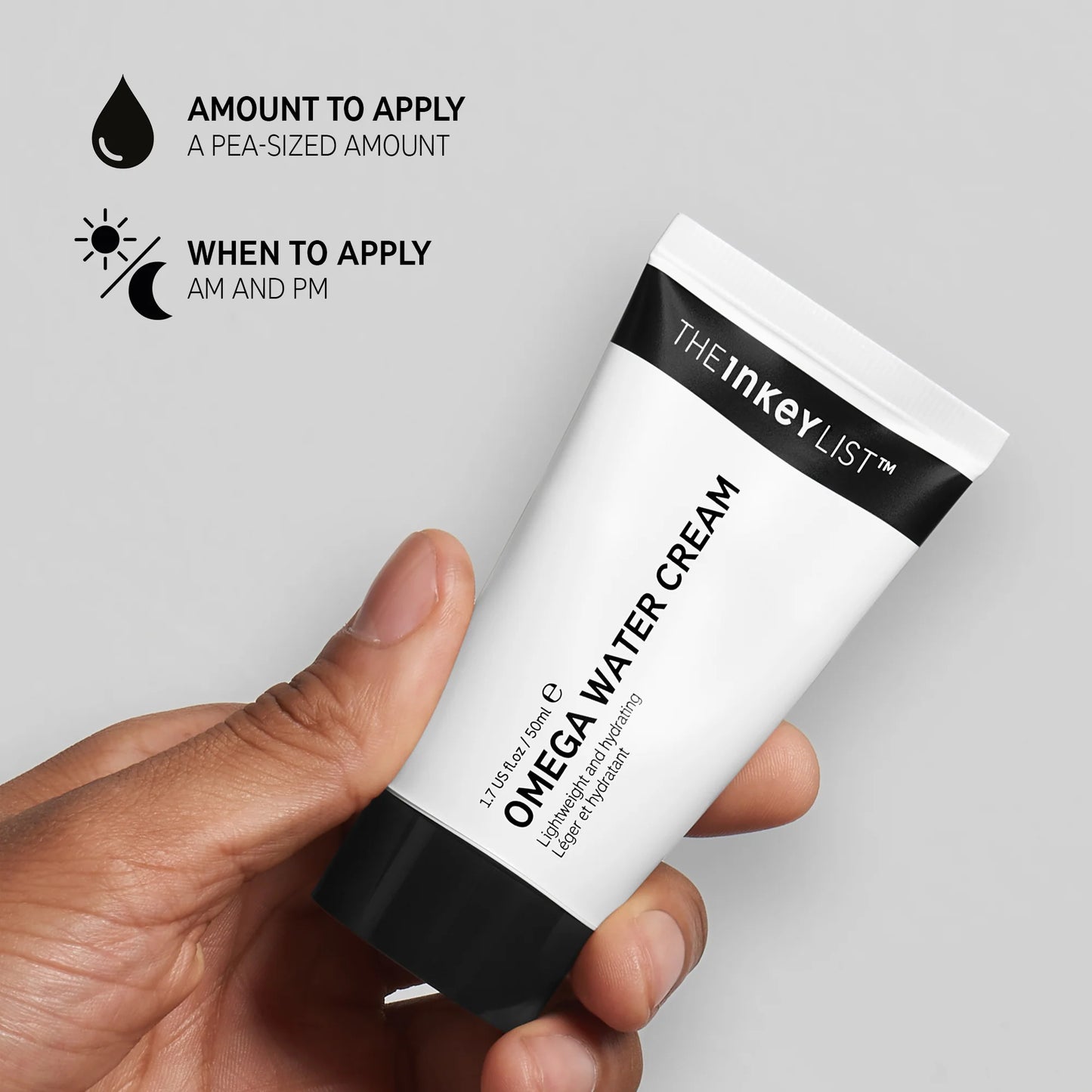 The INKEY List Omega Water Cream Oil-Free Moisturizer + Niacinamide