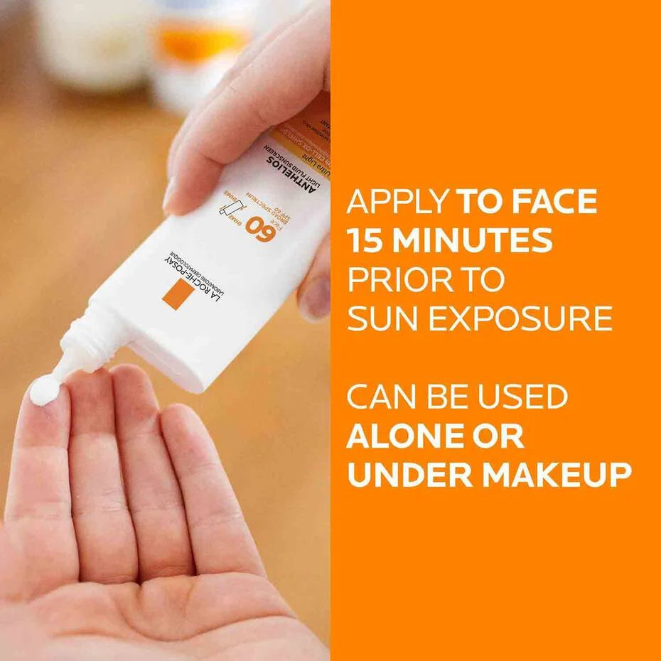 La Roche Posay ANTHELIOS ULTRA LIGHT FLUID FACIAL SUNSCREEN SPF 60