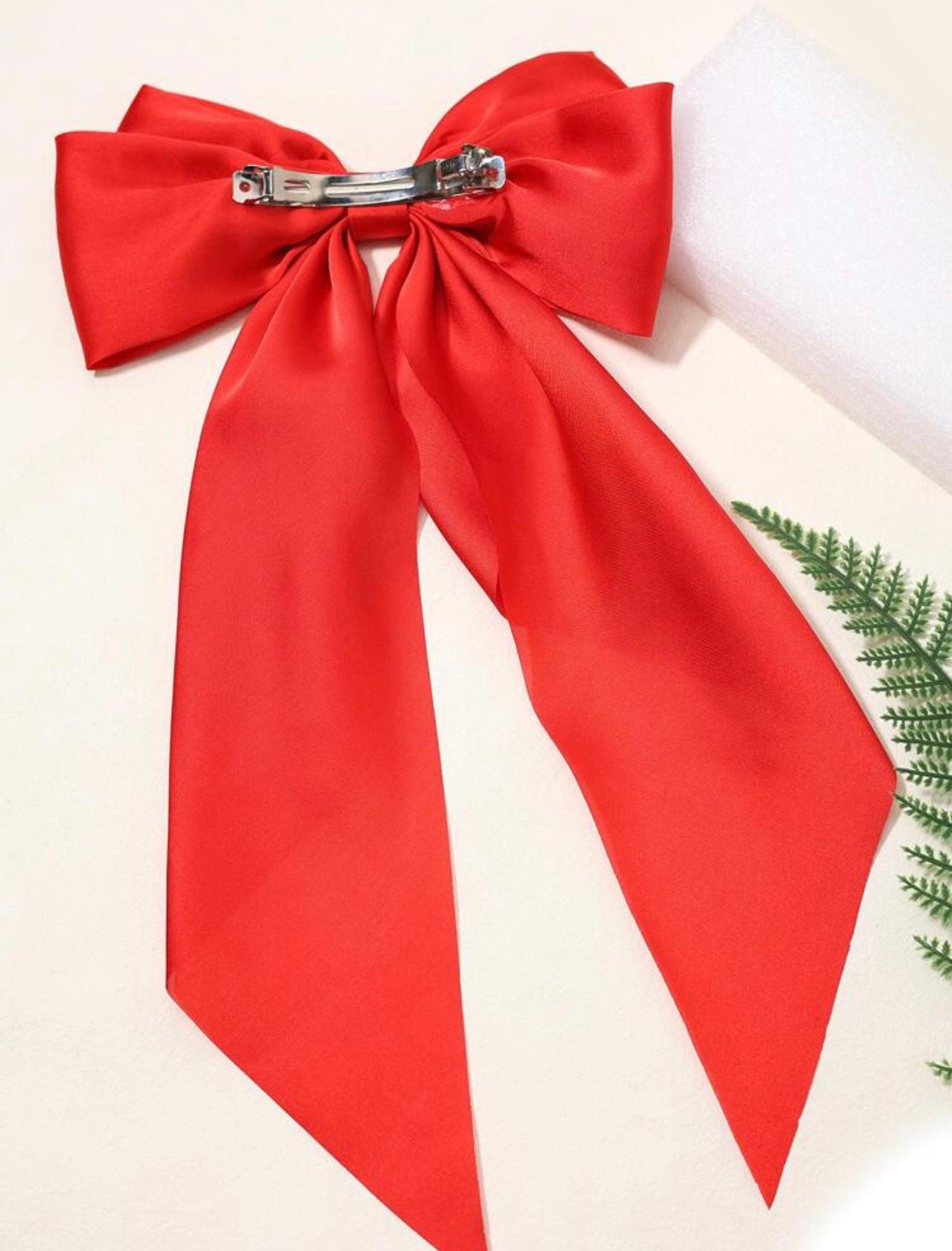 Red Hair Bow Large