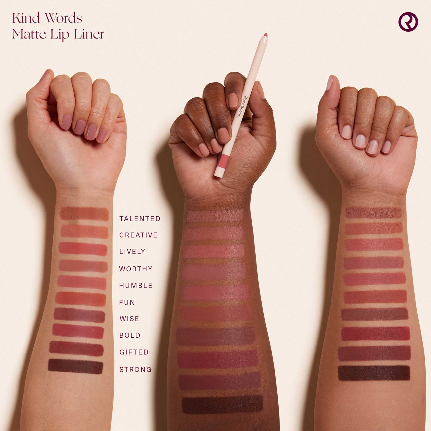 Rare Beauty by Selena Gomez Kind Words Lip Liner
