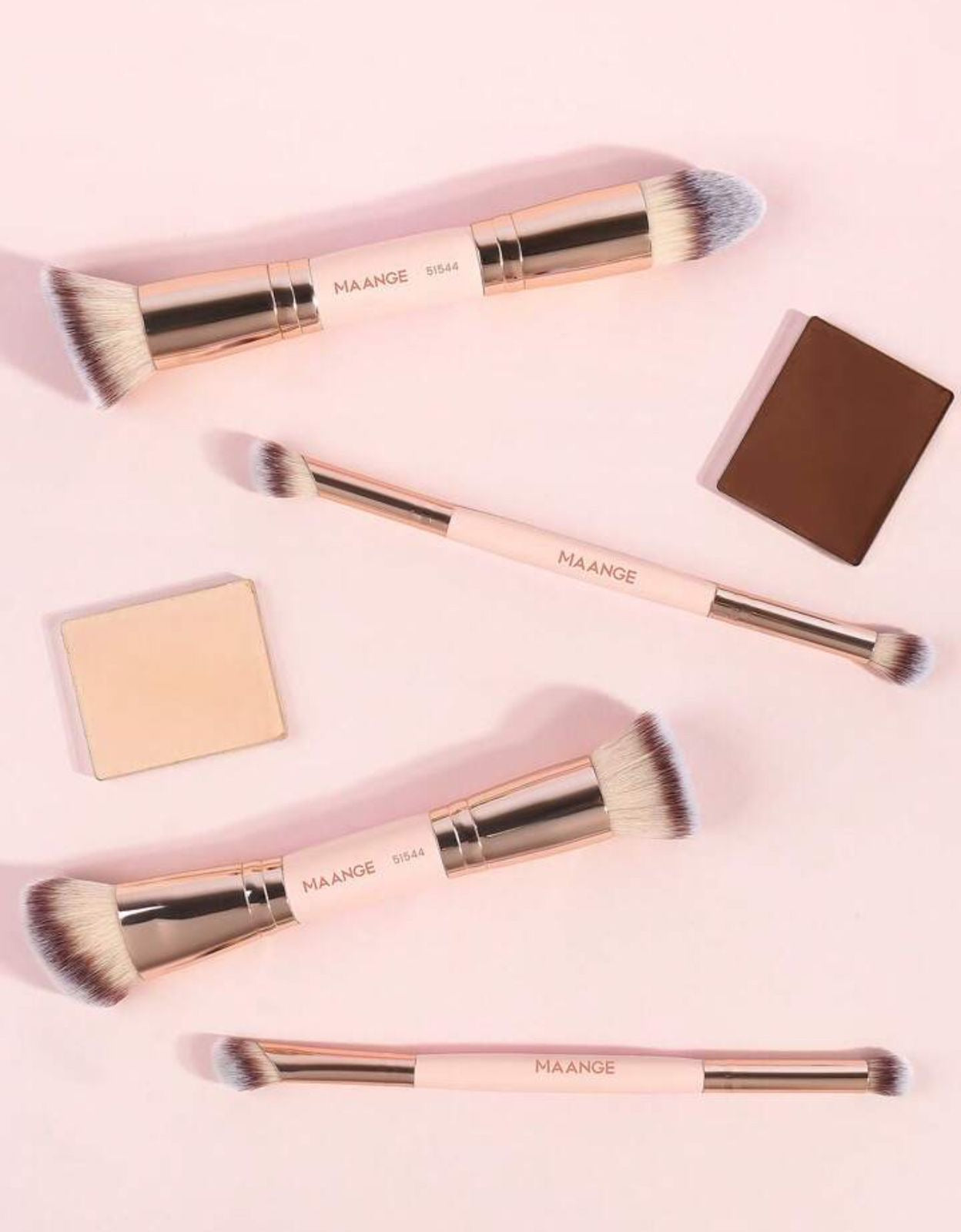 Maange Brush Set 4 piezas dúo