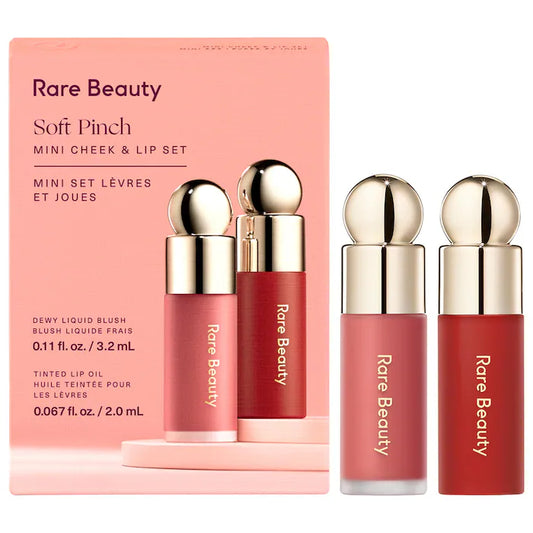 Rare Beauty by Selena Gomez 
Mini Soft Pinch Liquid Blush and Lip Oil Set
