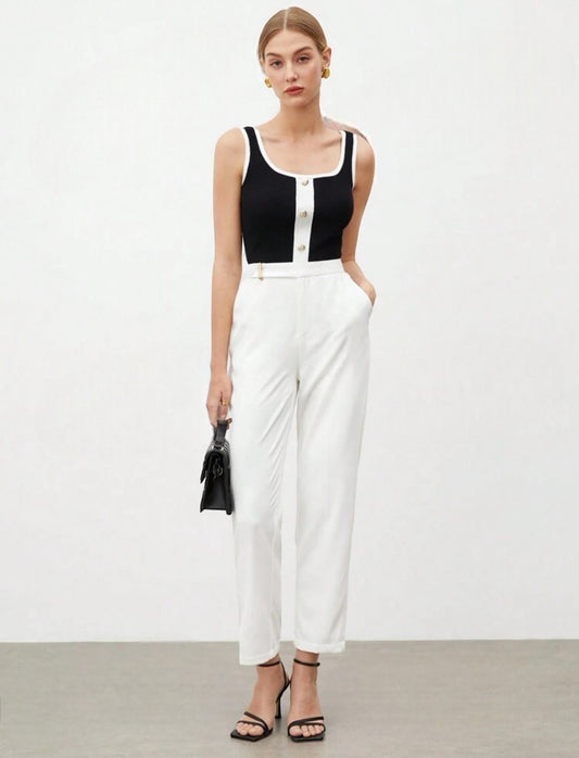 Pantalón Blanco Formal