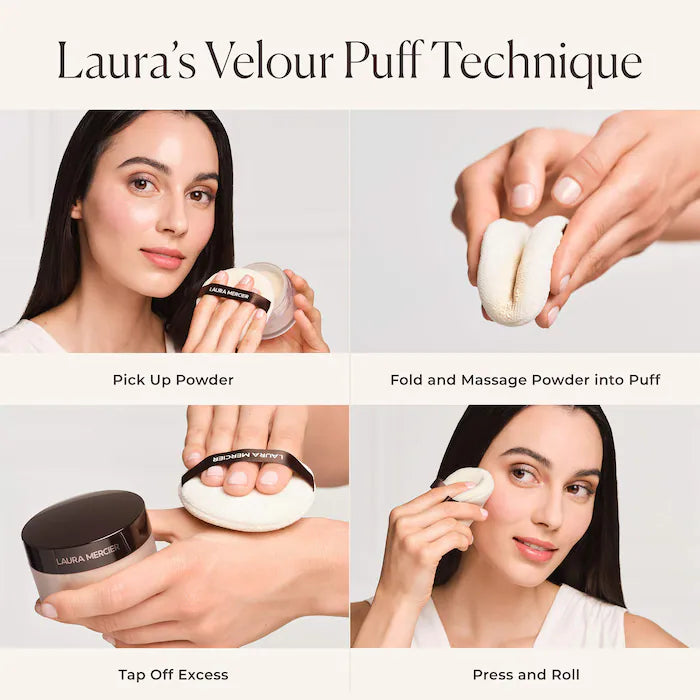 Laura Mercier Translucent Loose Powder & Velour Puff Duo Gift Set