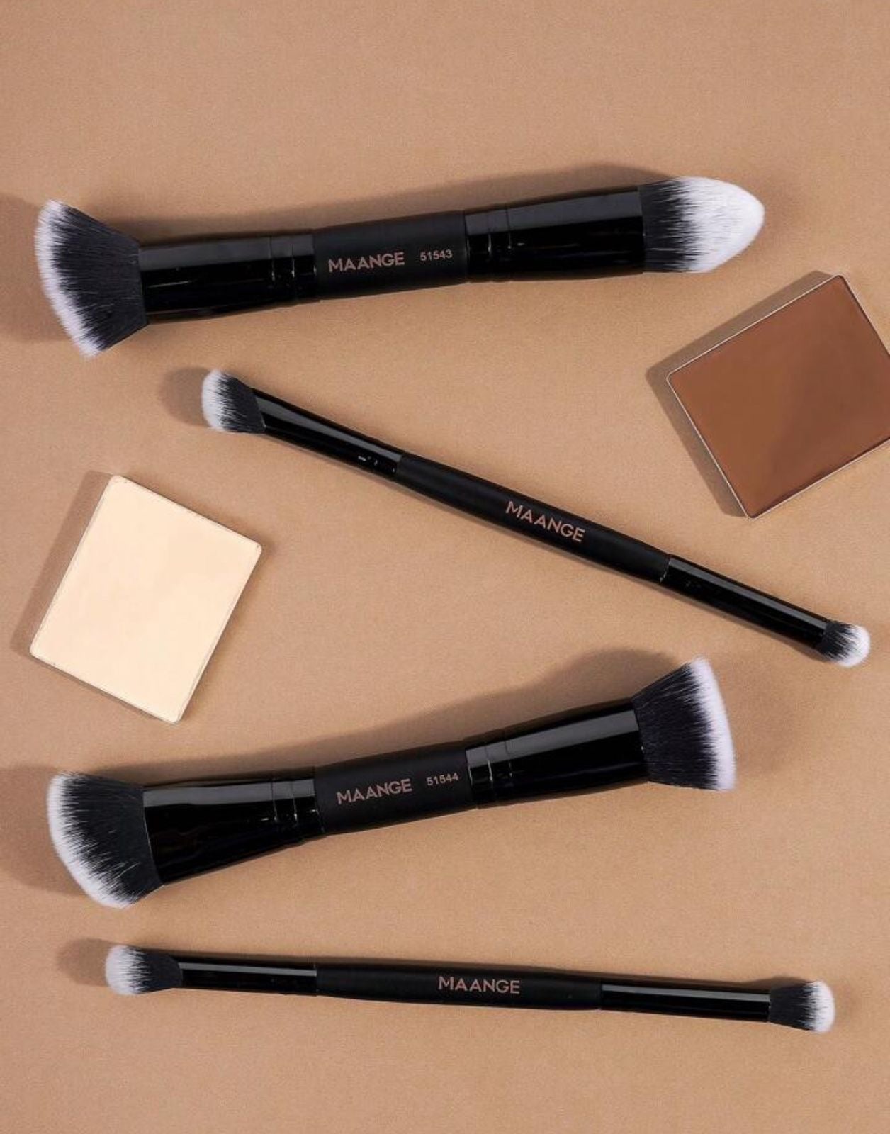 Maange Brush Set 4 piezas dúo