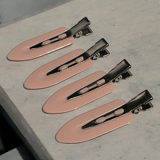 Hair Clips Baby Pink