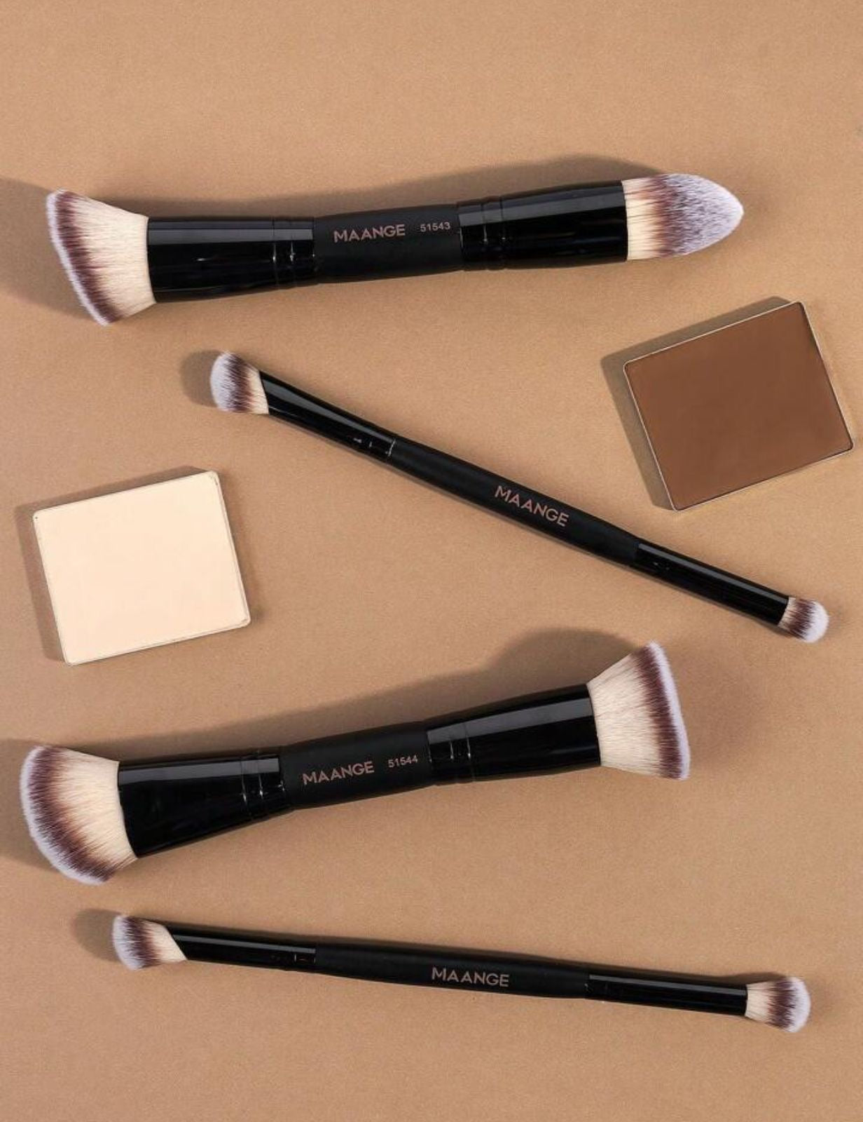 Maange Brush Set 4 piezas dúo