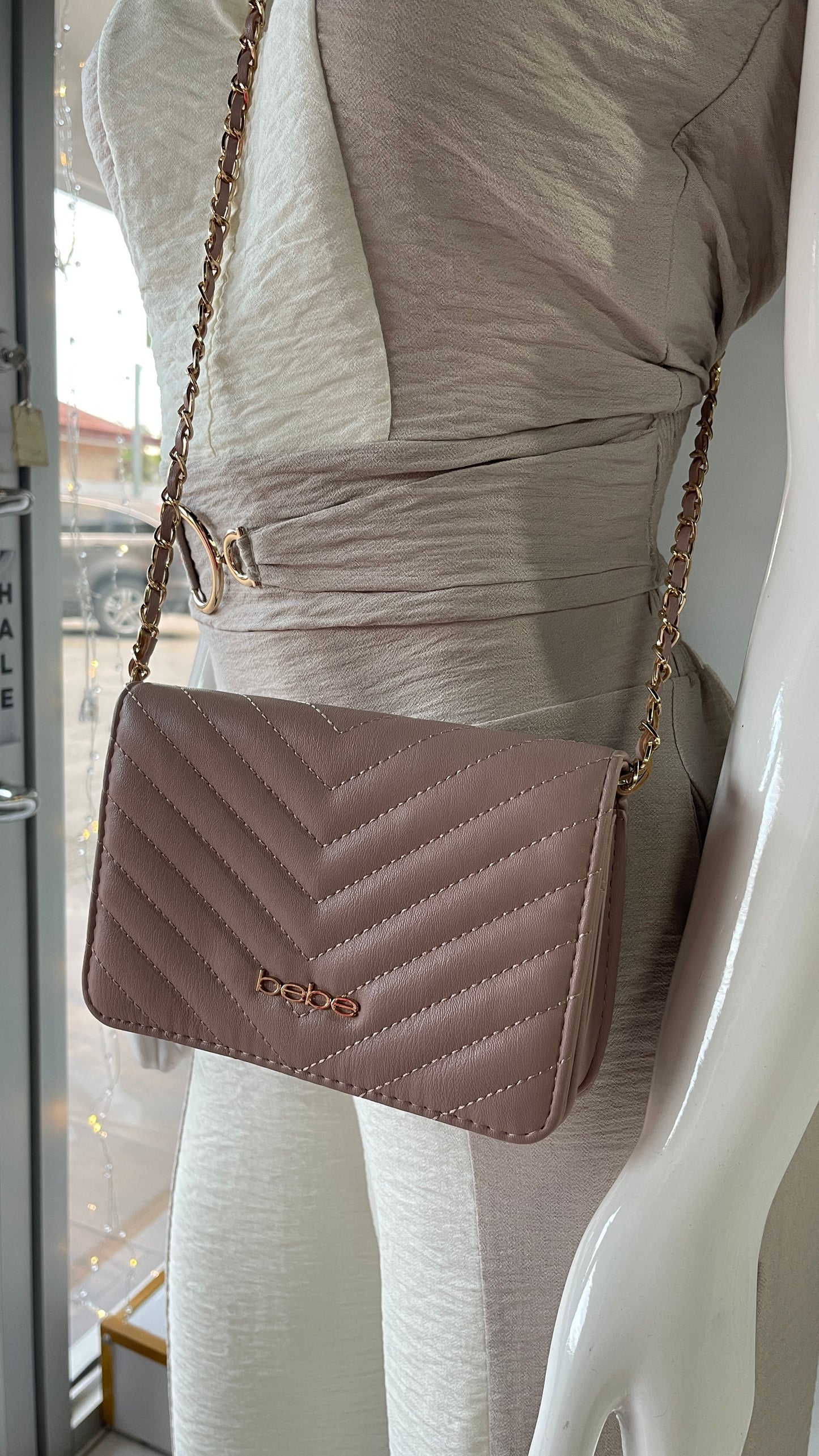 Bebe Crossbody Mauve