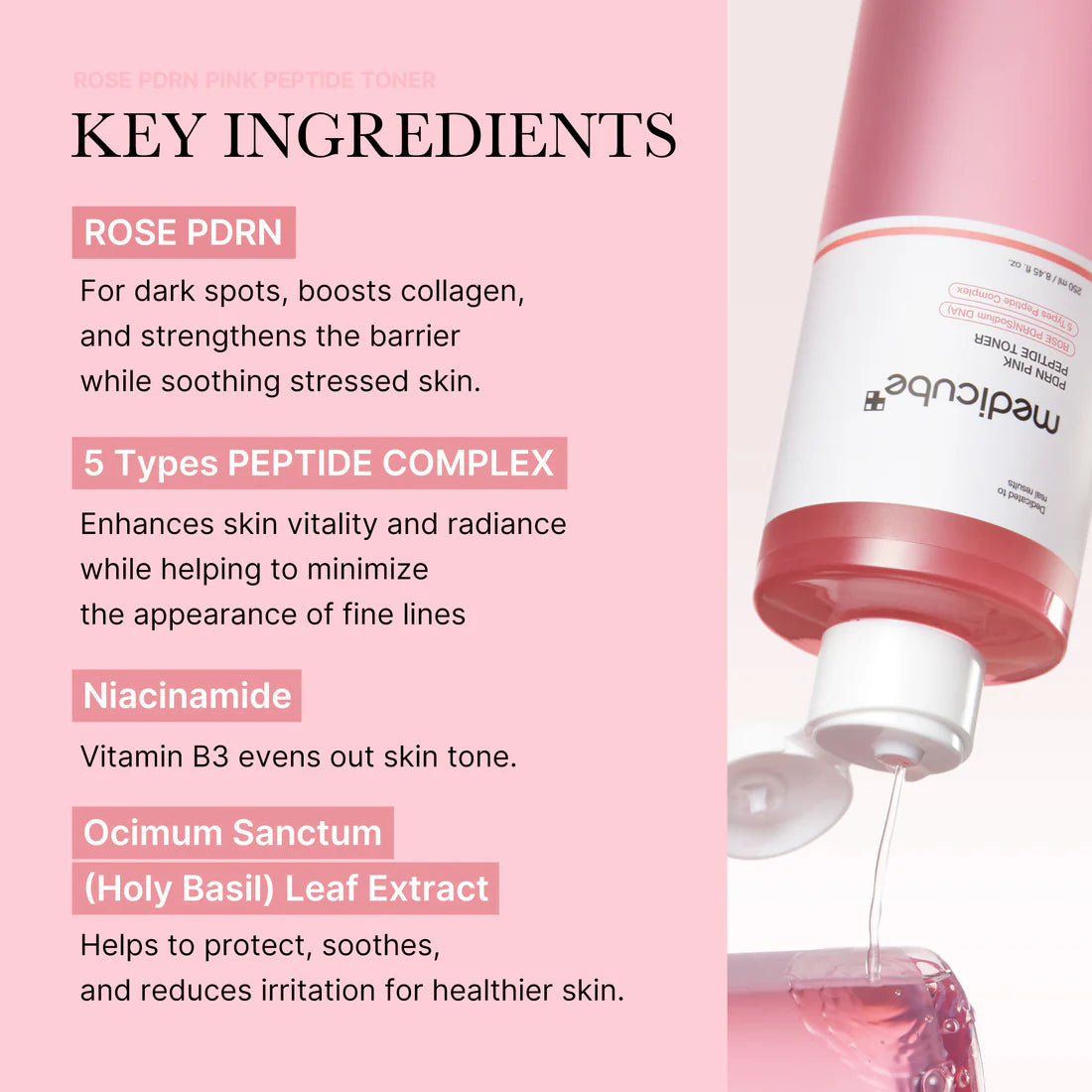 Medicube PDRN Pink Niacinamide Milky Toner