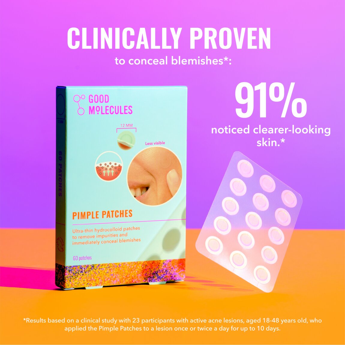 Good Molecules Pimple Patches