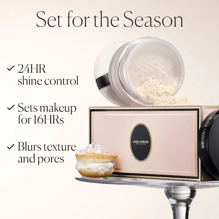 Laura Mercier Translucent Loose Powder & Velour Puff Duo Gift Set