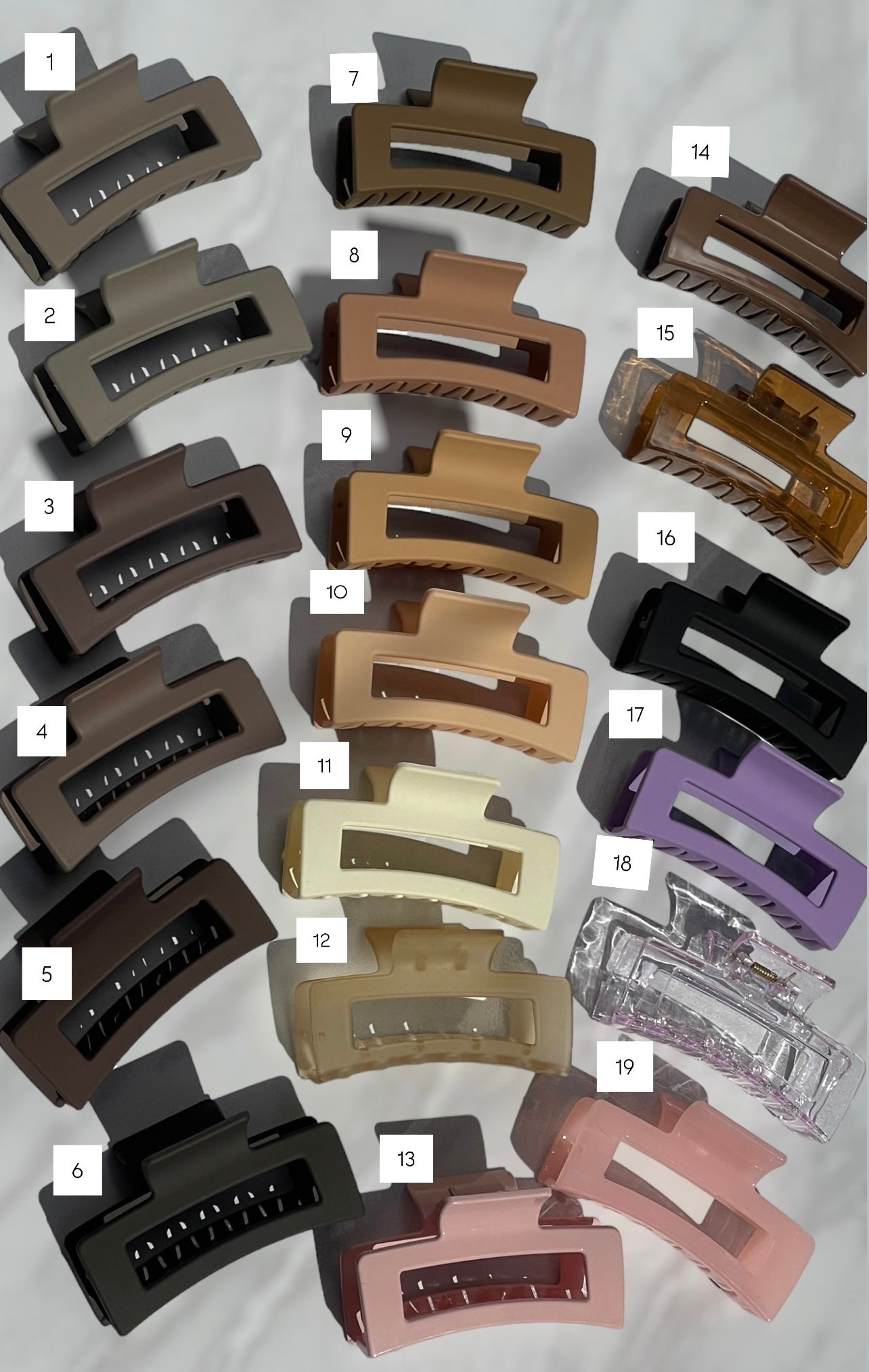 Claw Hair Clips