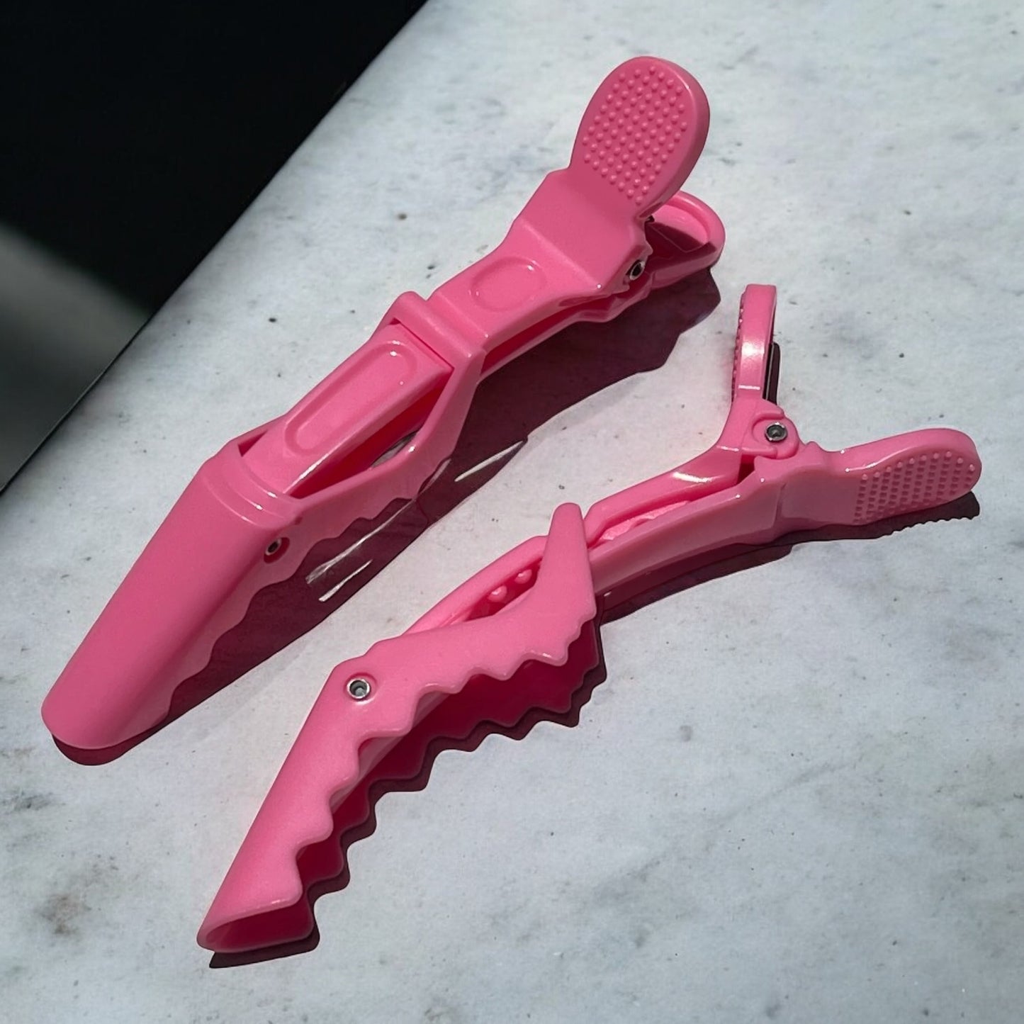 Alligator Jaw Clips Pink