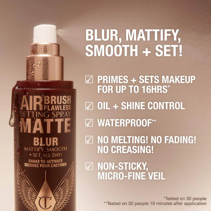 Charlotte Tilbury  Airbrush Flawless Matte Blurring & Waterproof Setting