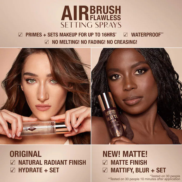 Charlotte Tilbury  Airbrush Flawless Matte Blurring & Waterproof Setting