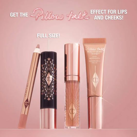 Charlotte Tilbury Pillow Talk Iconic Lip and Cheek Secrets Set