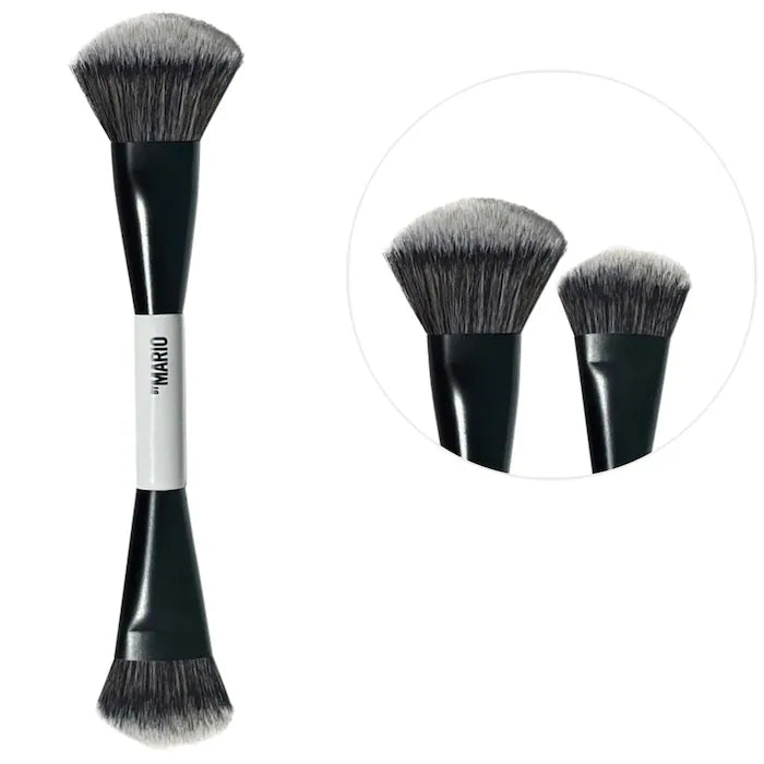 Makeup By Mario F4 Dual-Ended Foundation and Face Brush