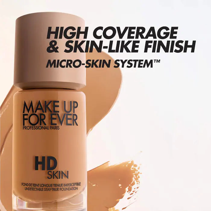 MAKE UP FOR EVER HD Skin Long-Lasting Waterproof Natural Matte Foundation