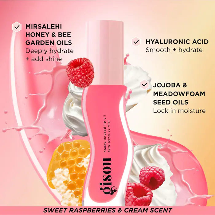 Gisou Honey Infused Hydrating Lip Oil