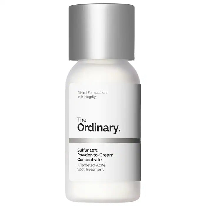 The Ordinary Sulfur 10% Powder-to-Cream Concentrate Acne Spot Treatment