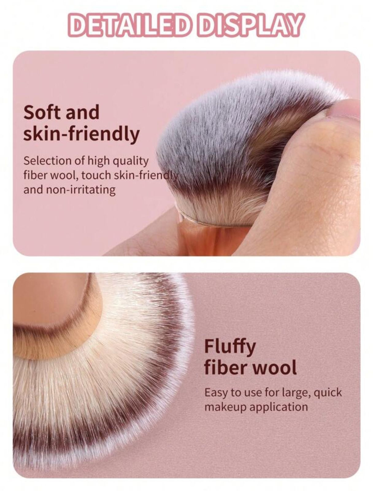 Maange Brush Set 4 piezas dúo