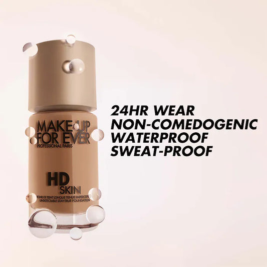 MAKE UP FOR EVER HD Skin Long-Lasting Waterproof Natural Matte Foundation