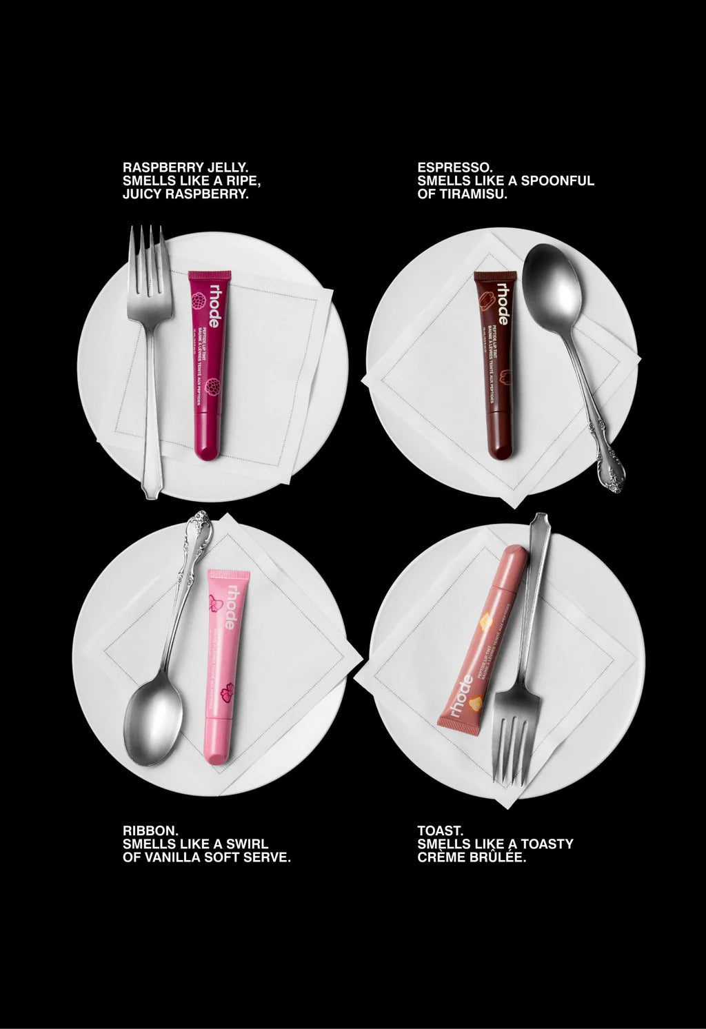 Rhode the scented peptide lip tint set