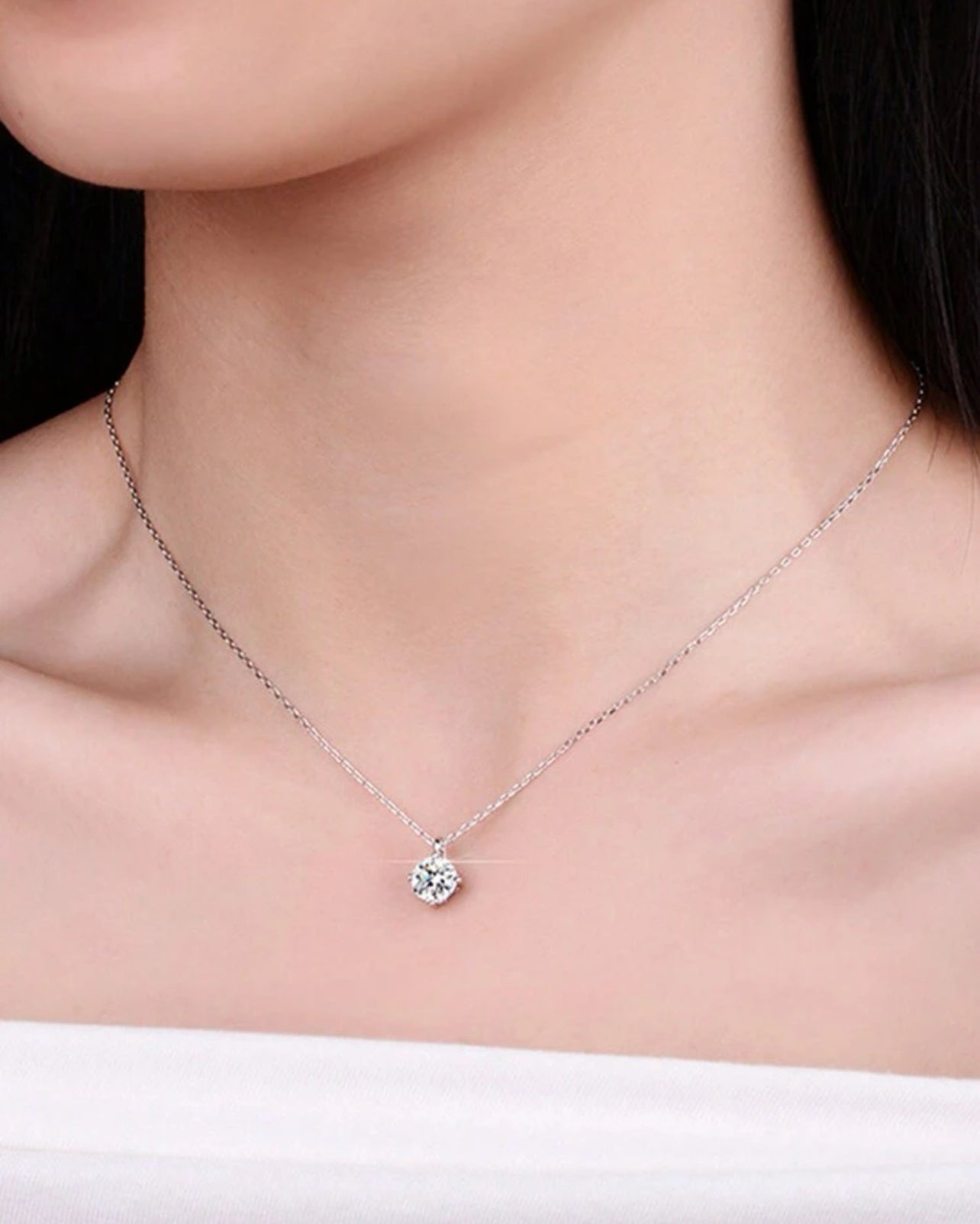 Orbit necklace - Silver