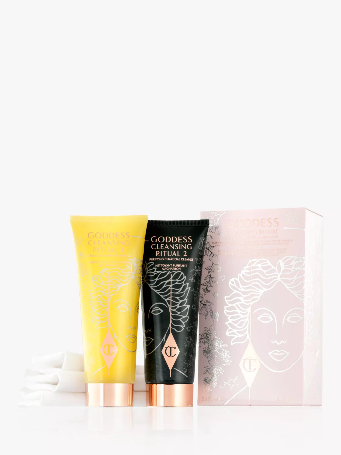 CHARLOTTE TILBURY Goddess Cleansing Ritual Miracle Spa-In-A-Jar Duo