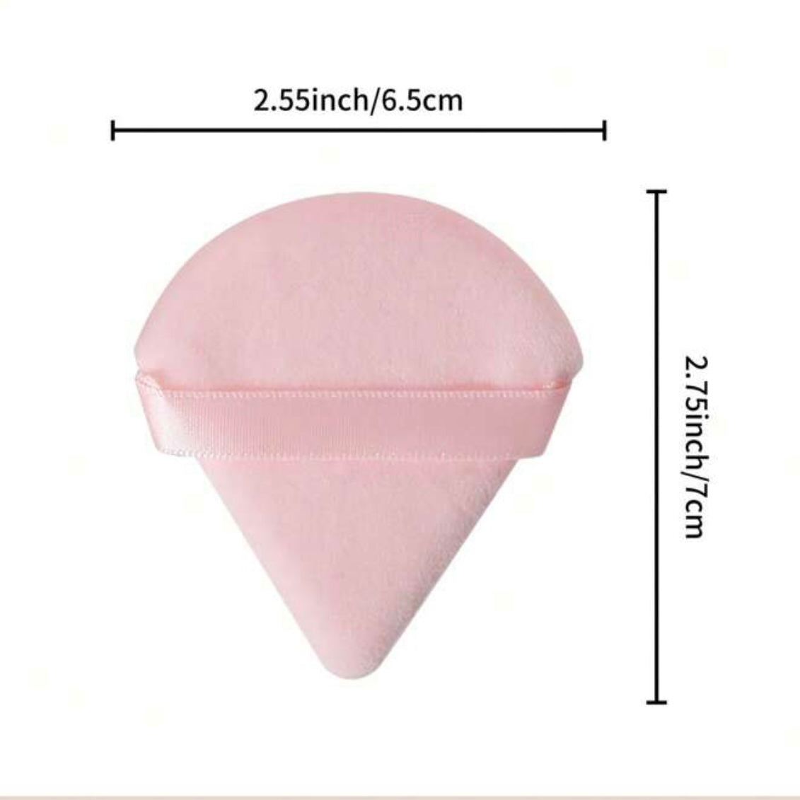 Puff Rosa 5 Piezas