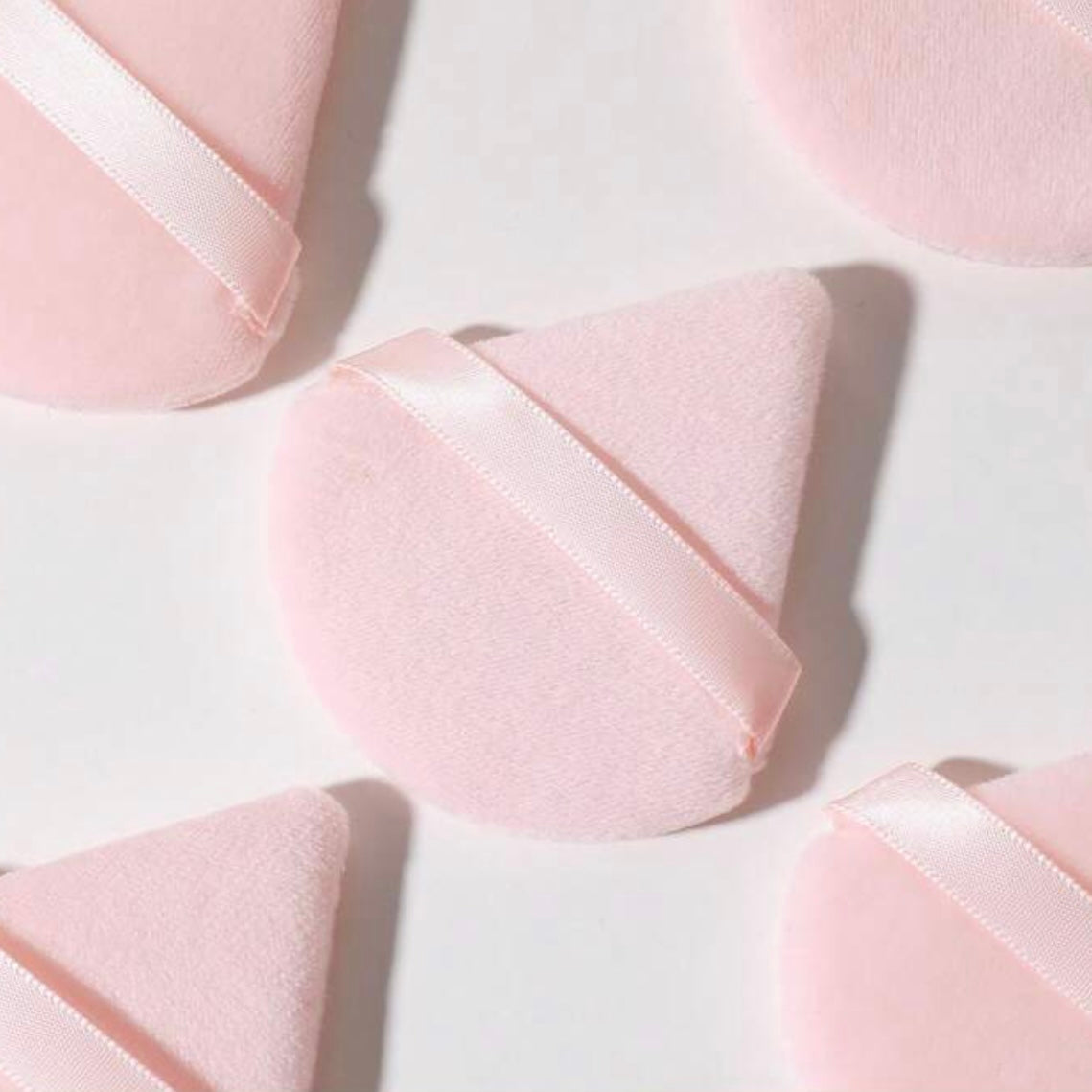 Puff Rosa 5 Piezas