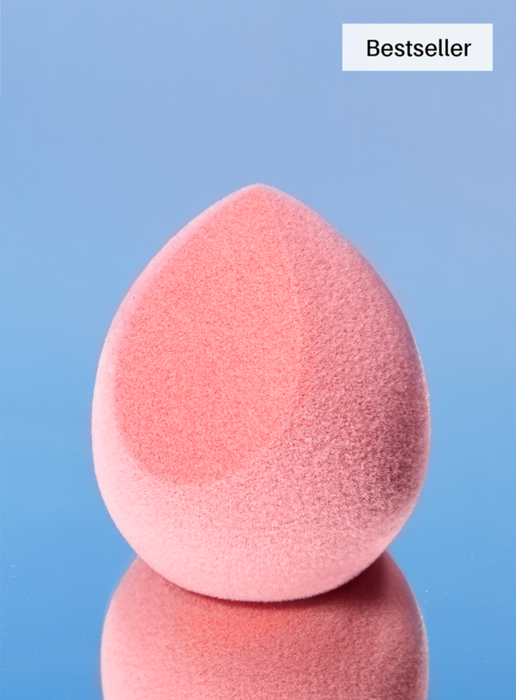 Juno Microfiber Rosé Velvet Sponge