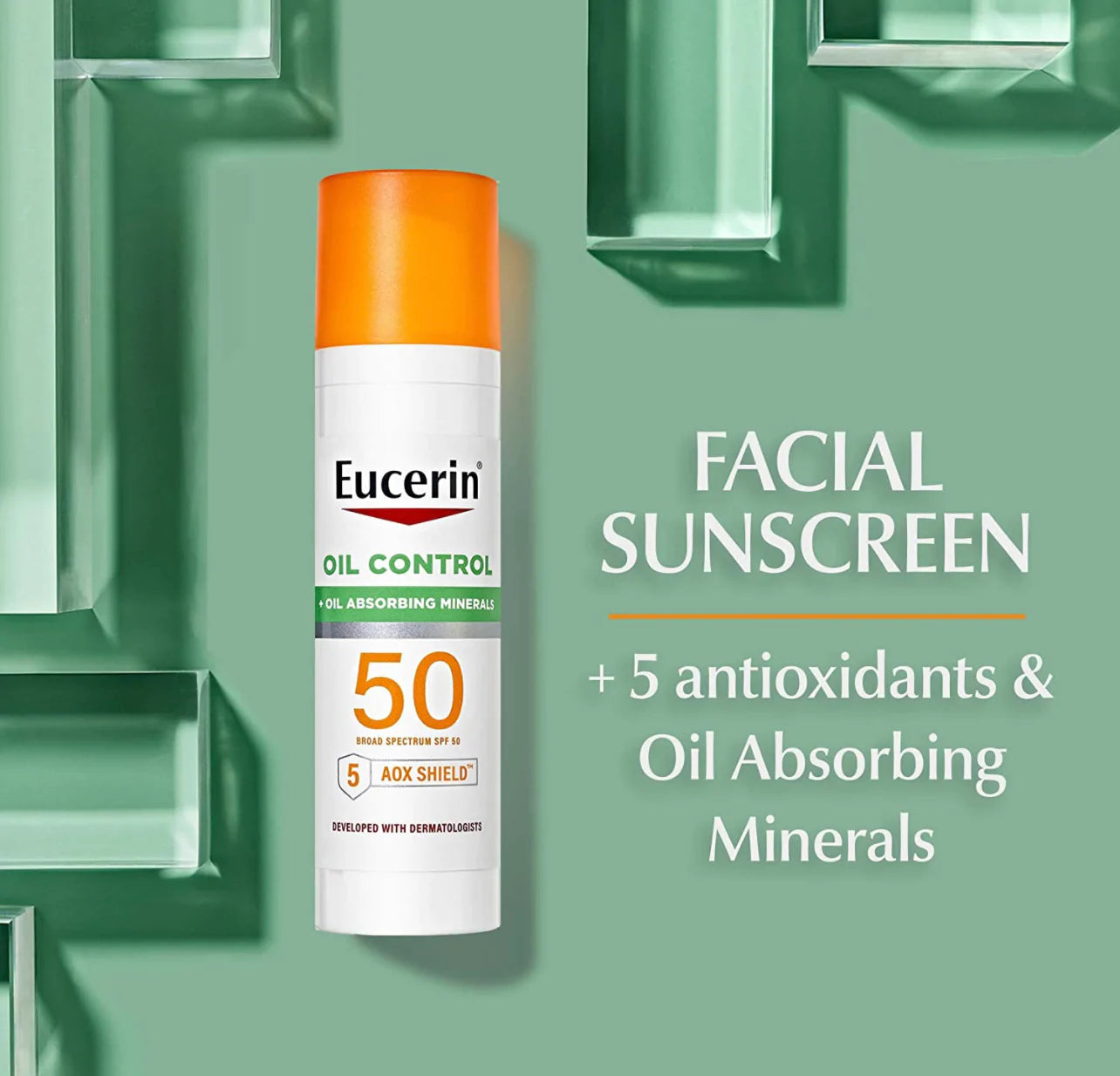 Eucerin Sun Oil Control SPF 50 Face Sunscreen Lotion
