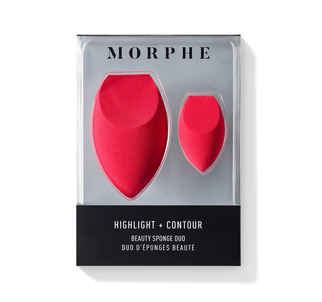Morphe Highlight + Contour Beauty Sponge Duo