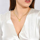 Cadena dorada “You’re my sunshine” acero inoxidable