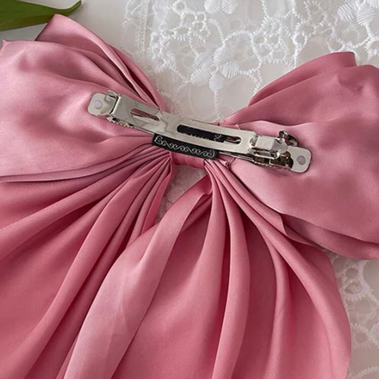 Pink Hair Bow Large