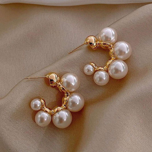 Pearl Hoops